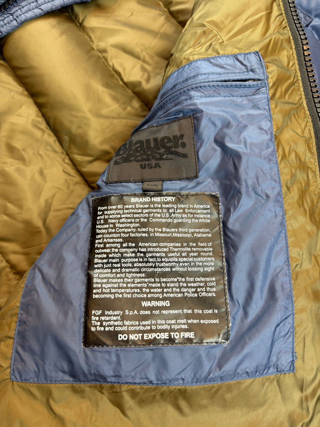 Blauer USA Puffer Jacke XXL