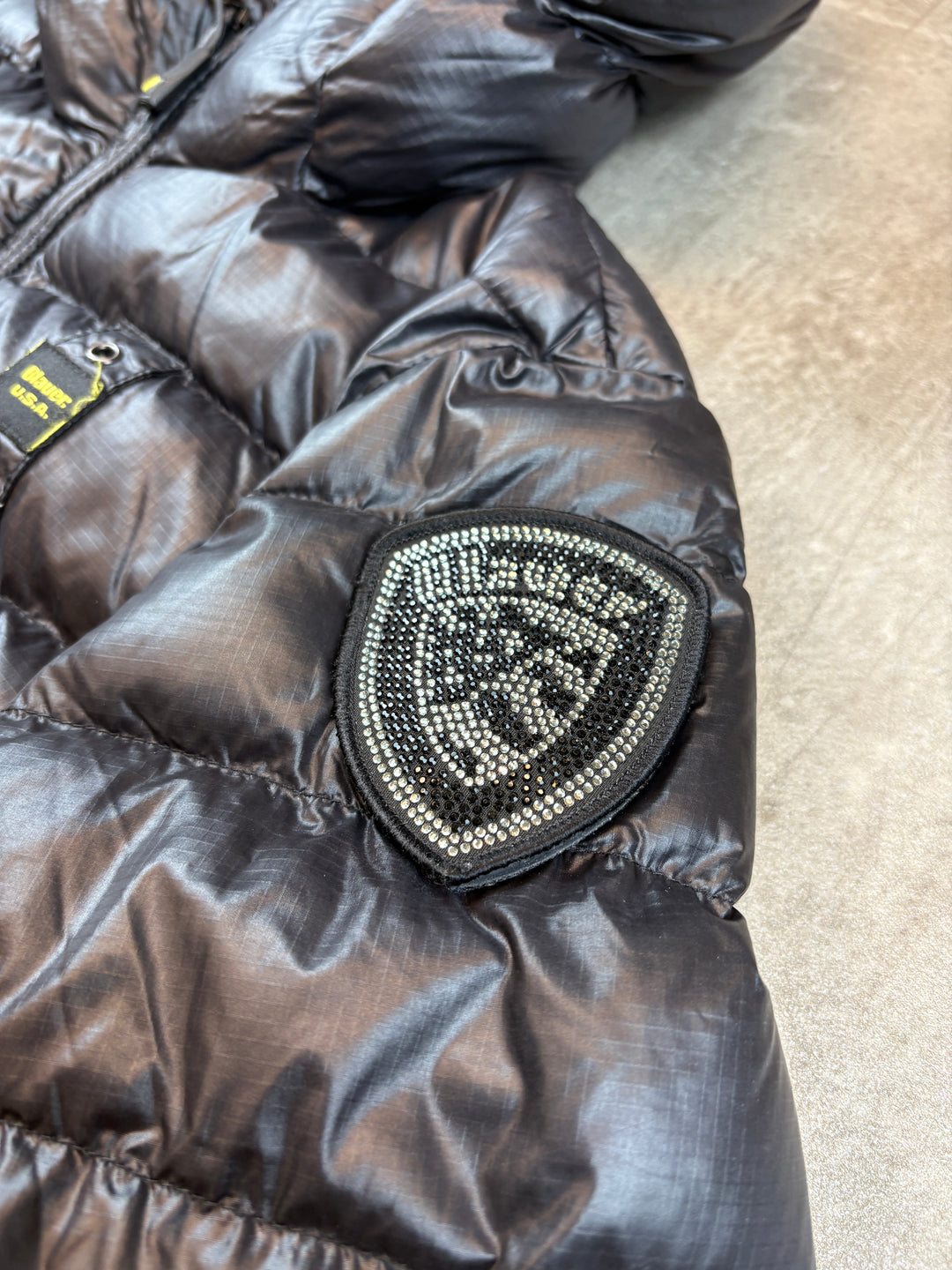 Blauer USA Girls Puffer Jacke 12 Jahre | XXXS