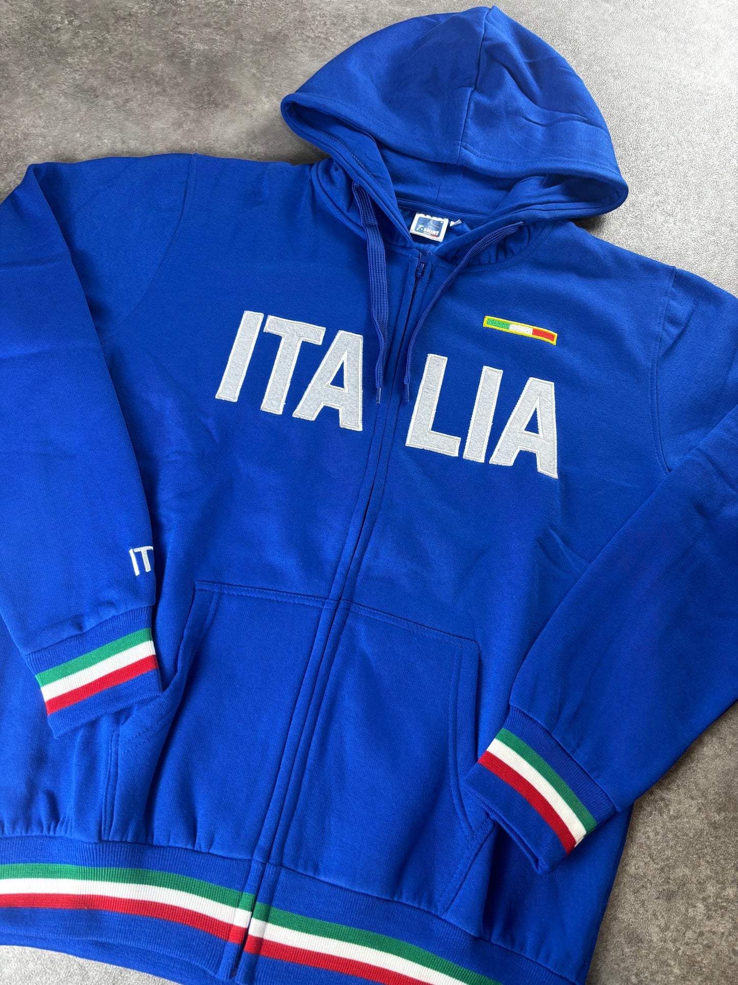 Italia Jacke blau