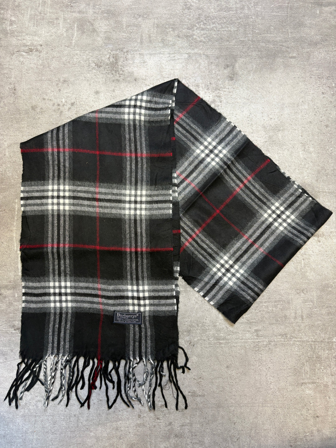 Burberry Schal schwarz