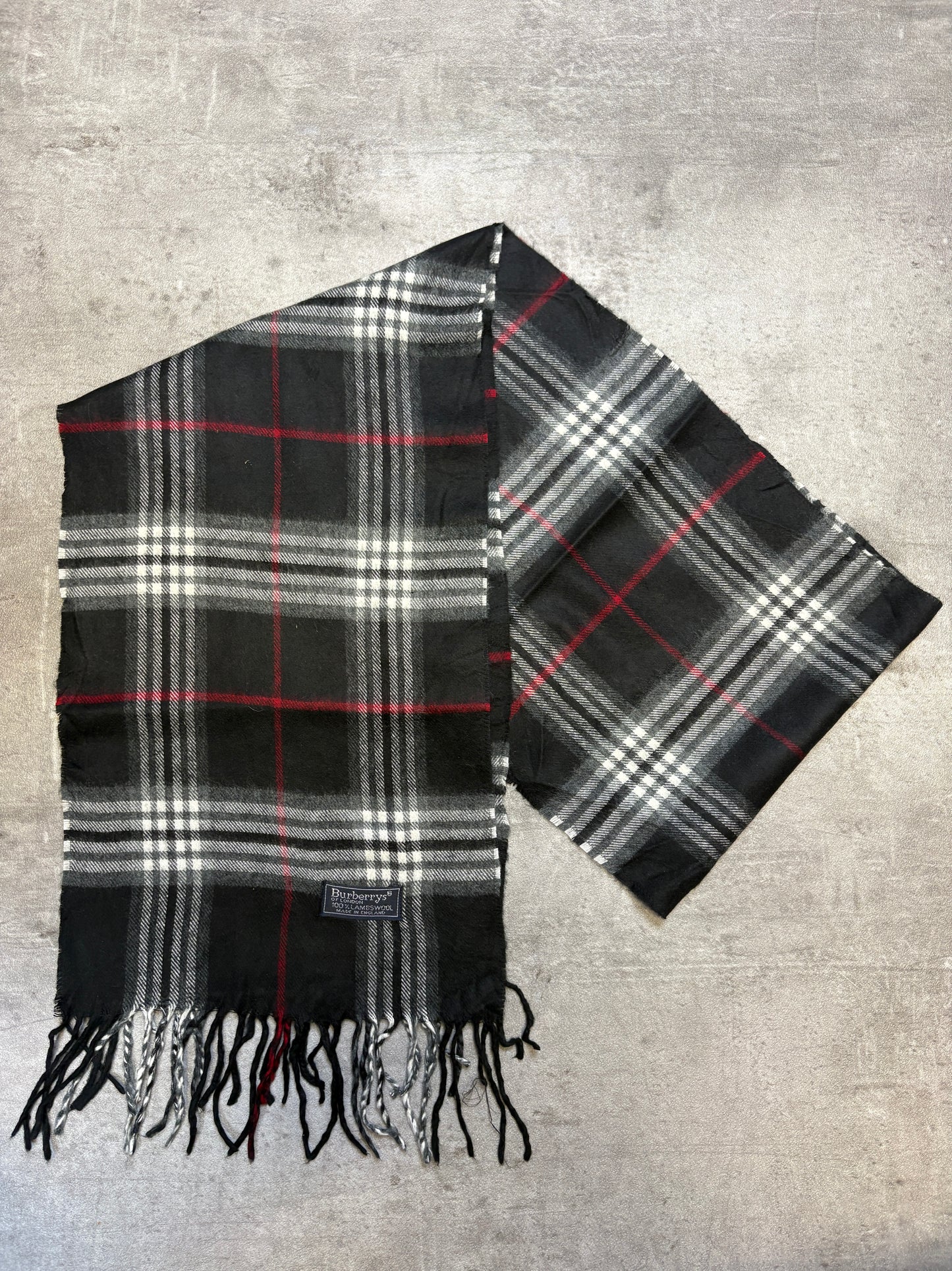 Burberry Schal schwarz