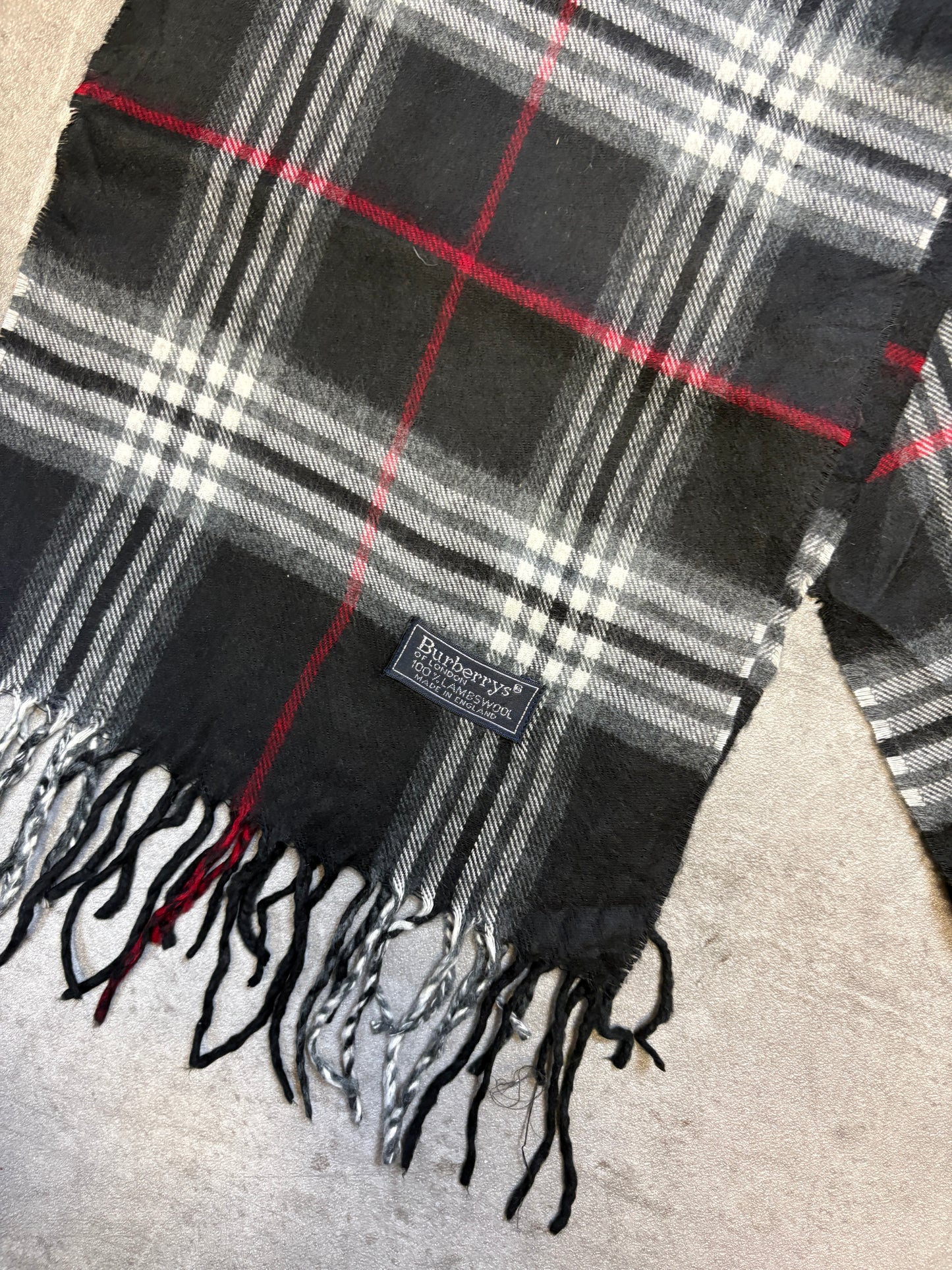 Burberry Schal schwarz