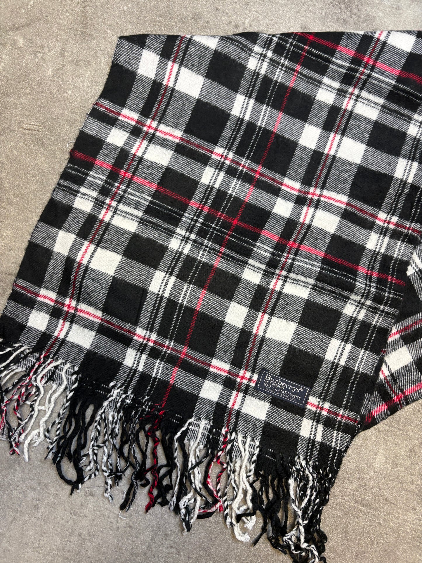 Burberry Schal schwarz