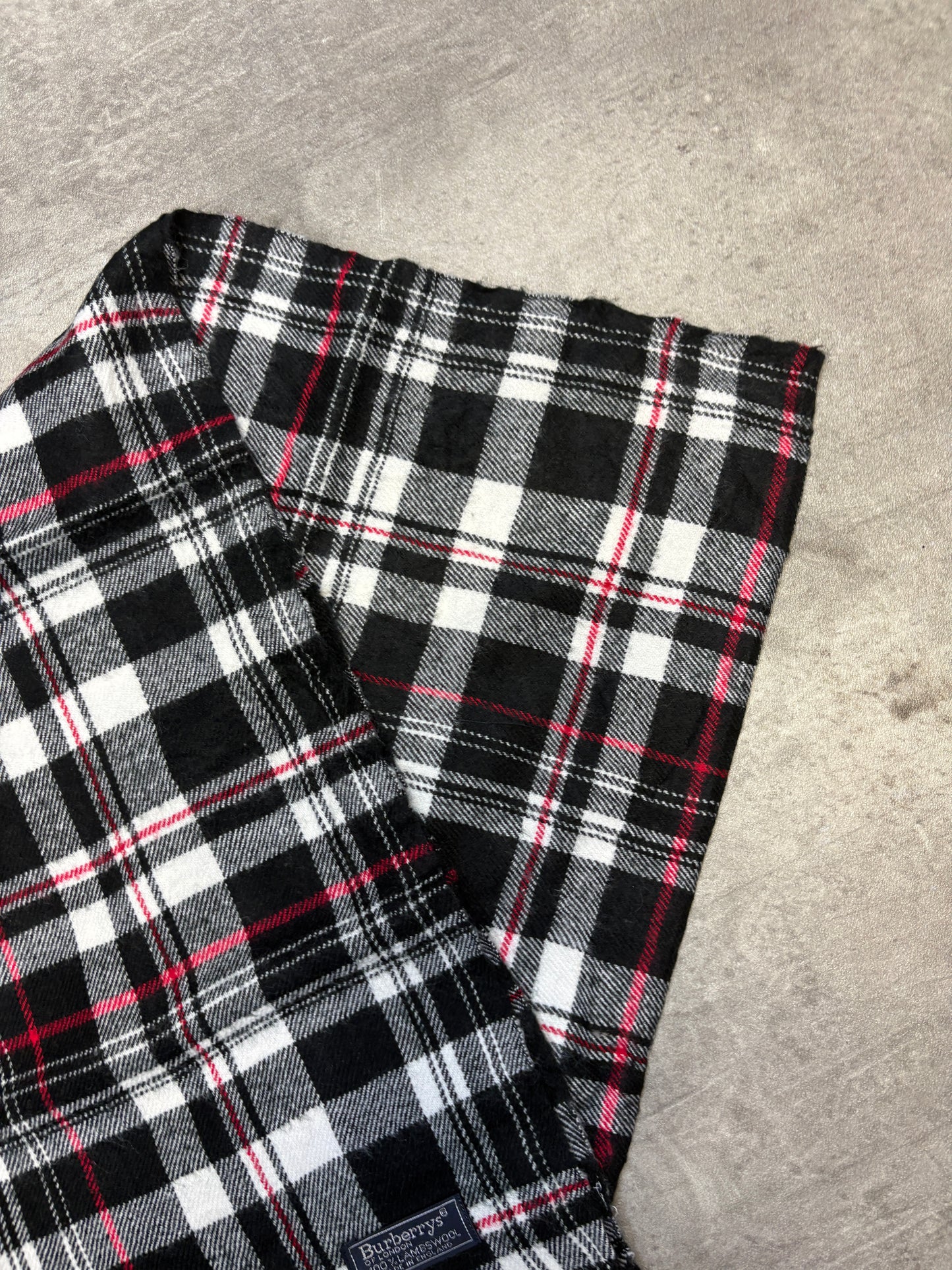 Burberry Schal schwarz