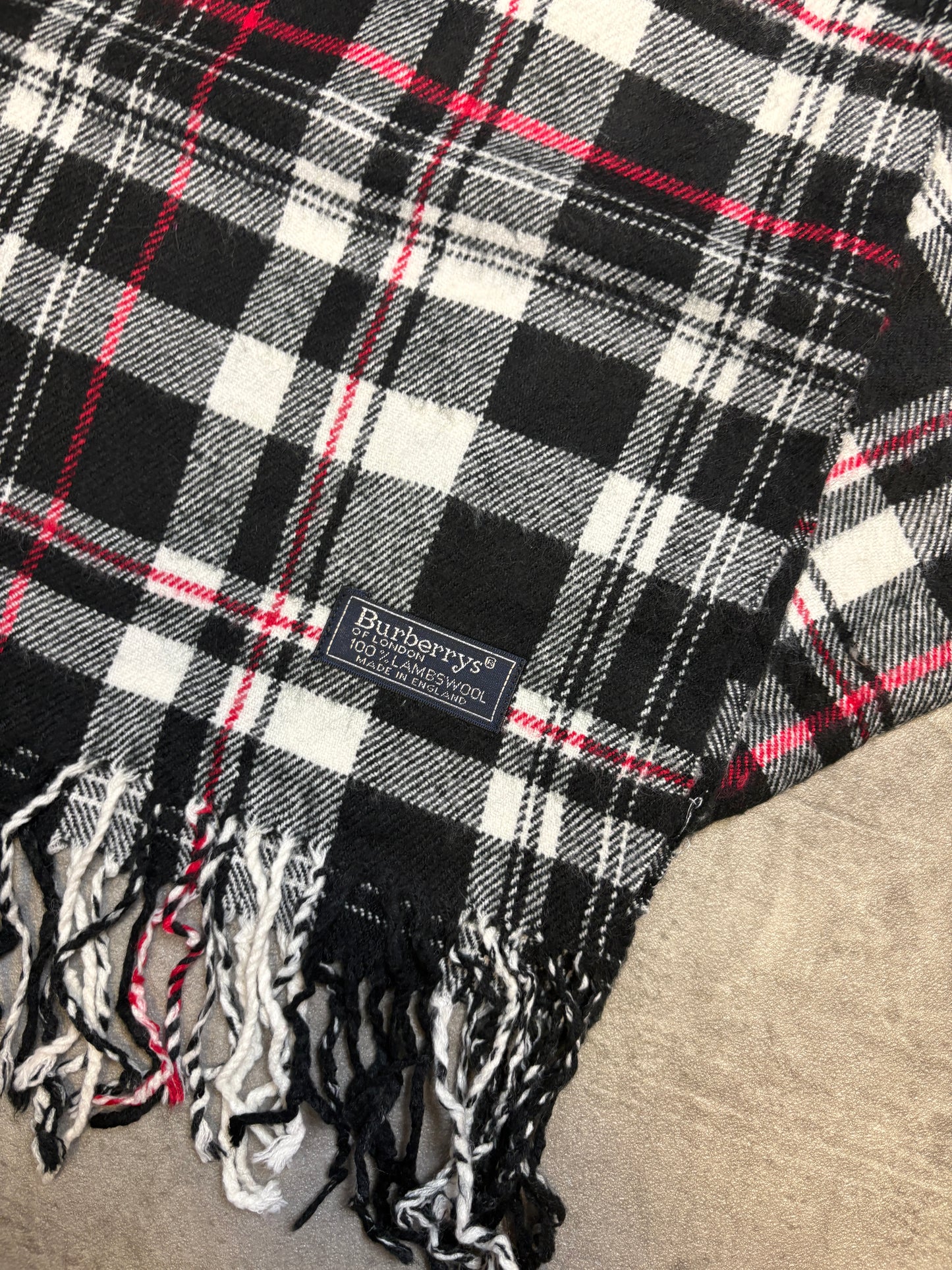 Burberry Schal schwarz