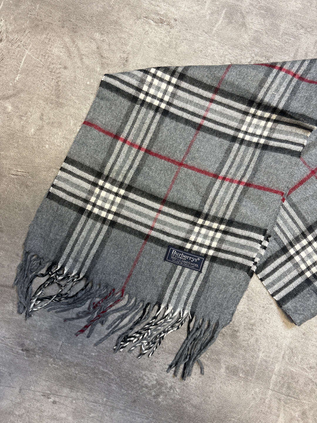 Burberry Schal grau