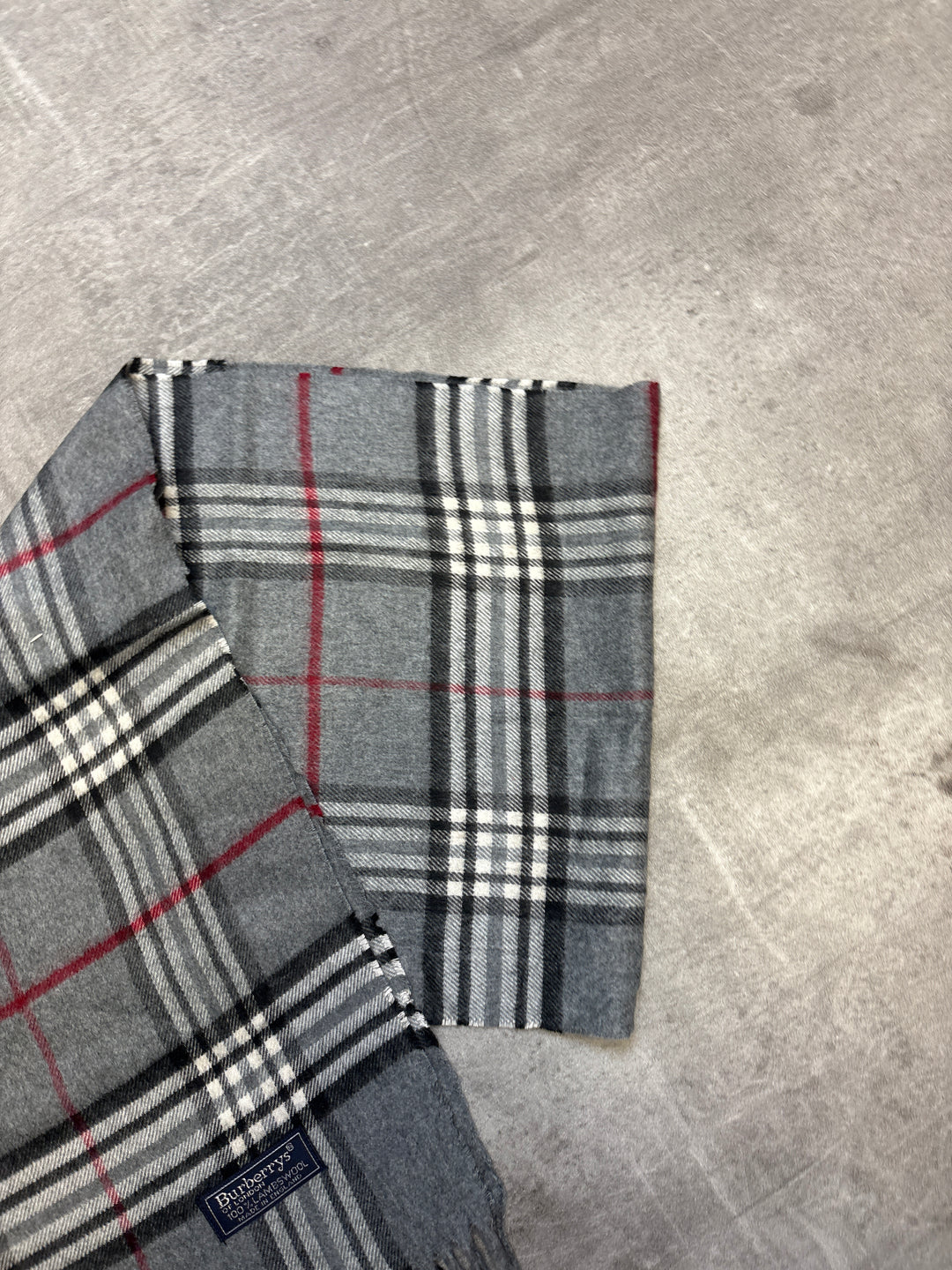 Burberry Schal grau