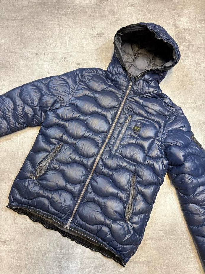 Blauer Puffer (M)