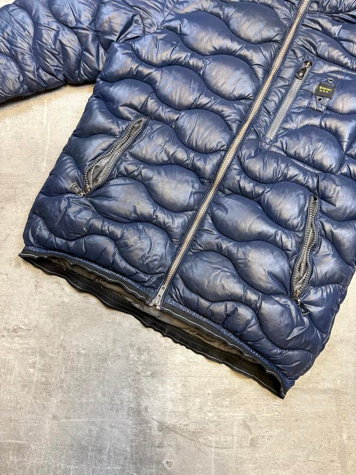 Blauer Puffer (M)