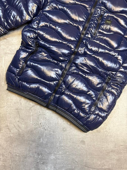 Blauer Puffer (S)