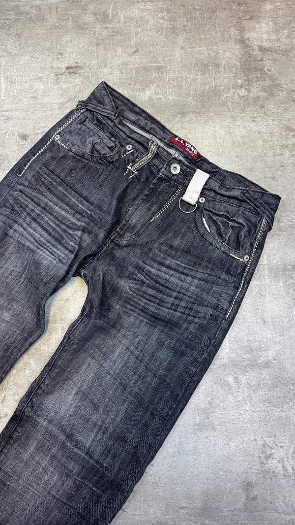 Vintage washed Straight Jeans M